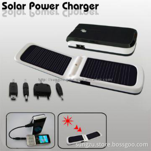 Unique foldable mobile solar charger
